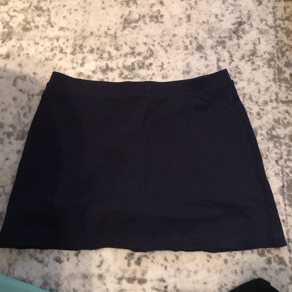 Navy tennis skirt